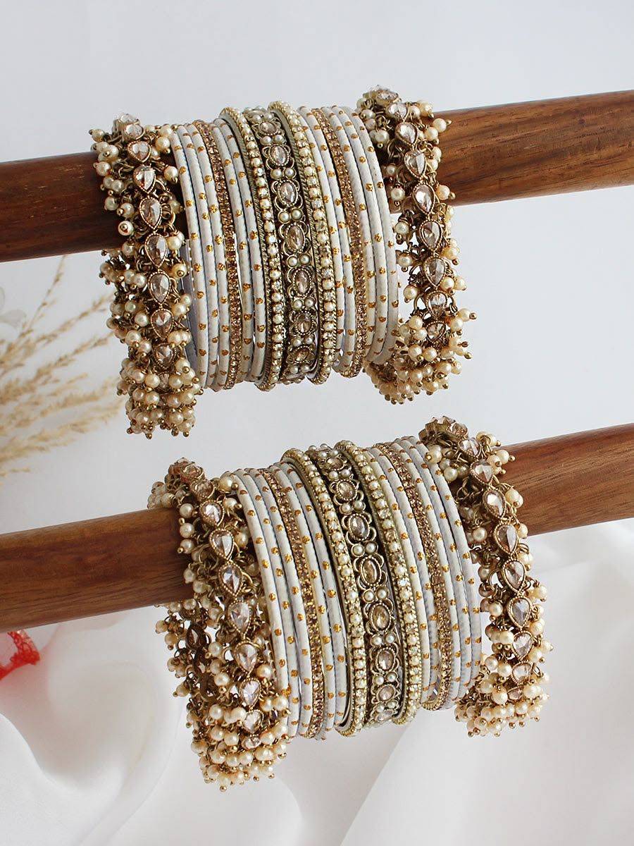 GLASS BANGLES SET